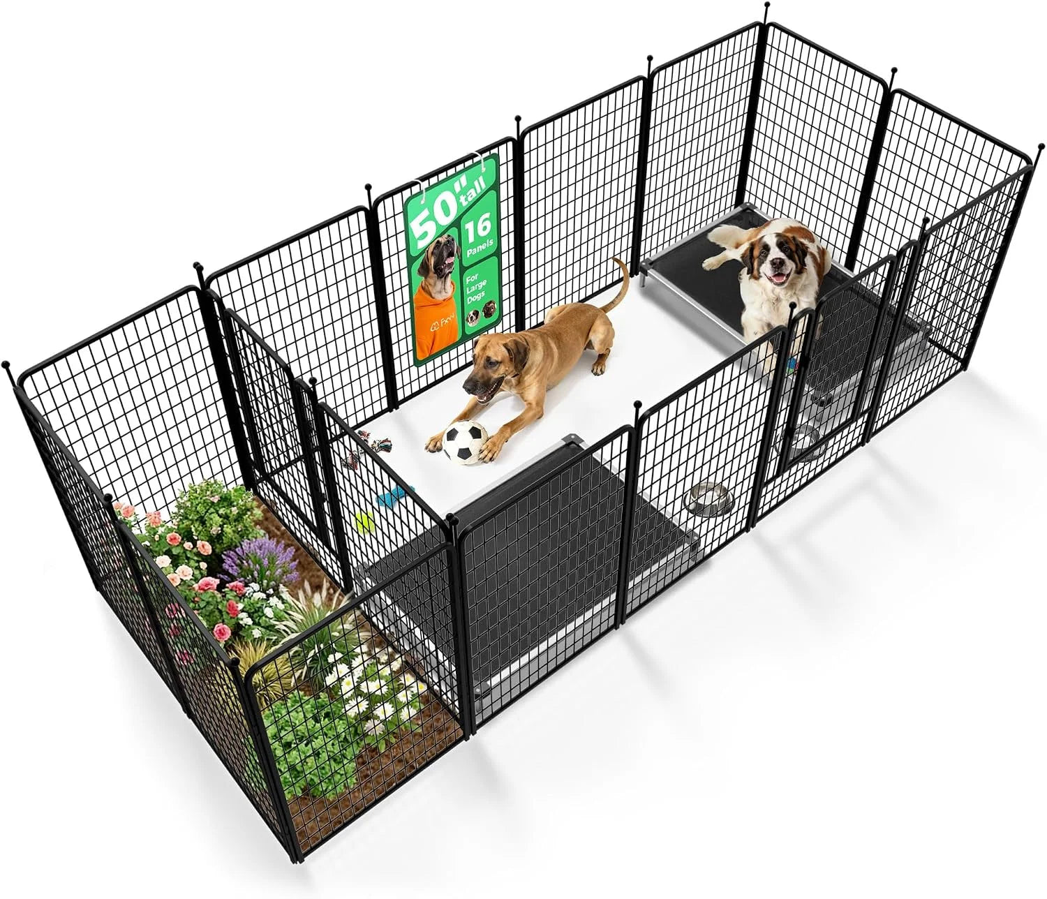 Special Rollick Dog Playpen, Indoor, 24 H, 8 Panels - Image 41