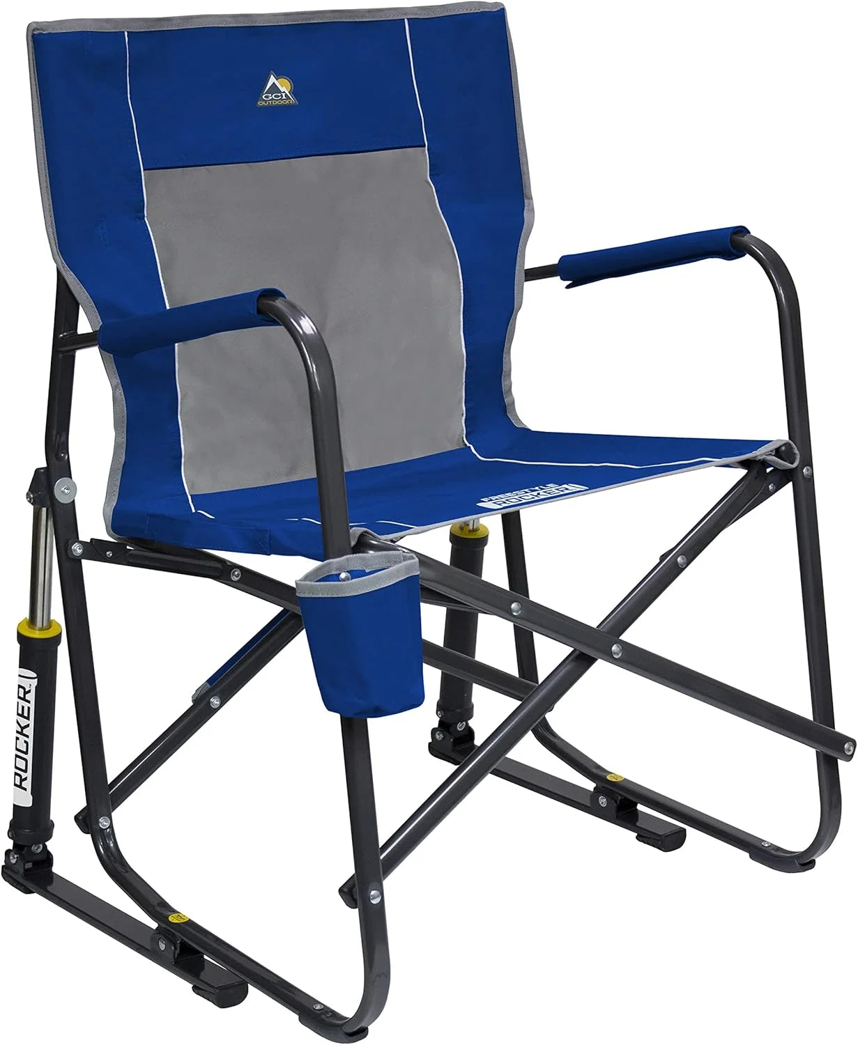 Special Outdoor Freestyle Rocker Camping Chair " Black - Image 18
