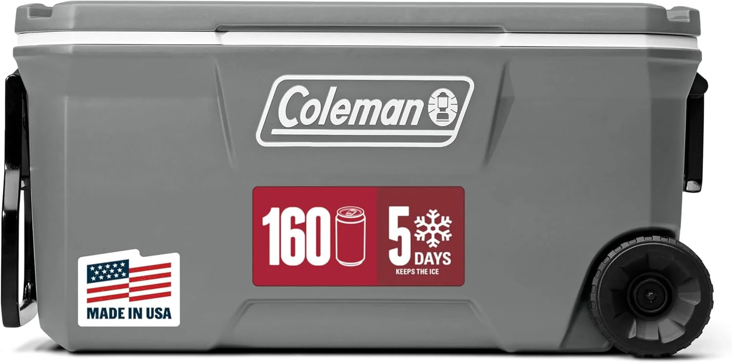 Special Coleman Classic Series Insulated Portable Rolling Cooler with Wheels - Image 2