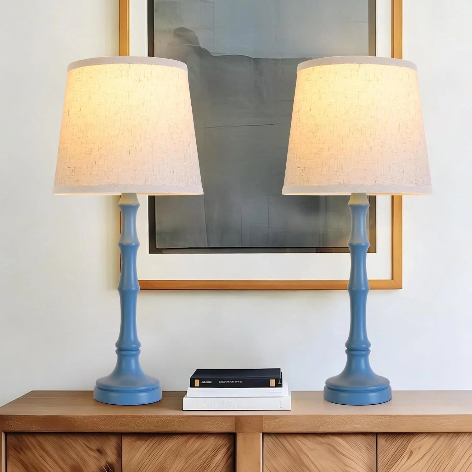Special Modern Farmhouse Table Lamp Bedside Reading Lamps Living Room End Tables Set Lamps for Night Stands Bedroom - Image 7