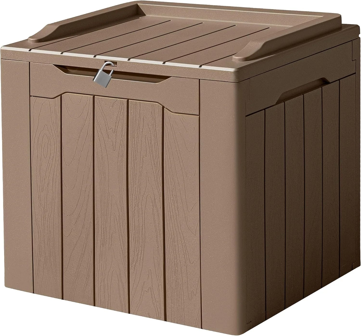 Special Devoko 100 Gallon Waterproof Resin Deck Box, Large Outdoor Storage Box - Image 13
