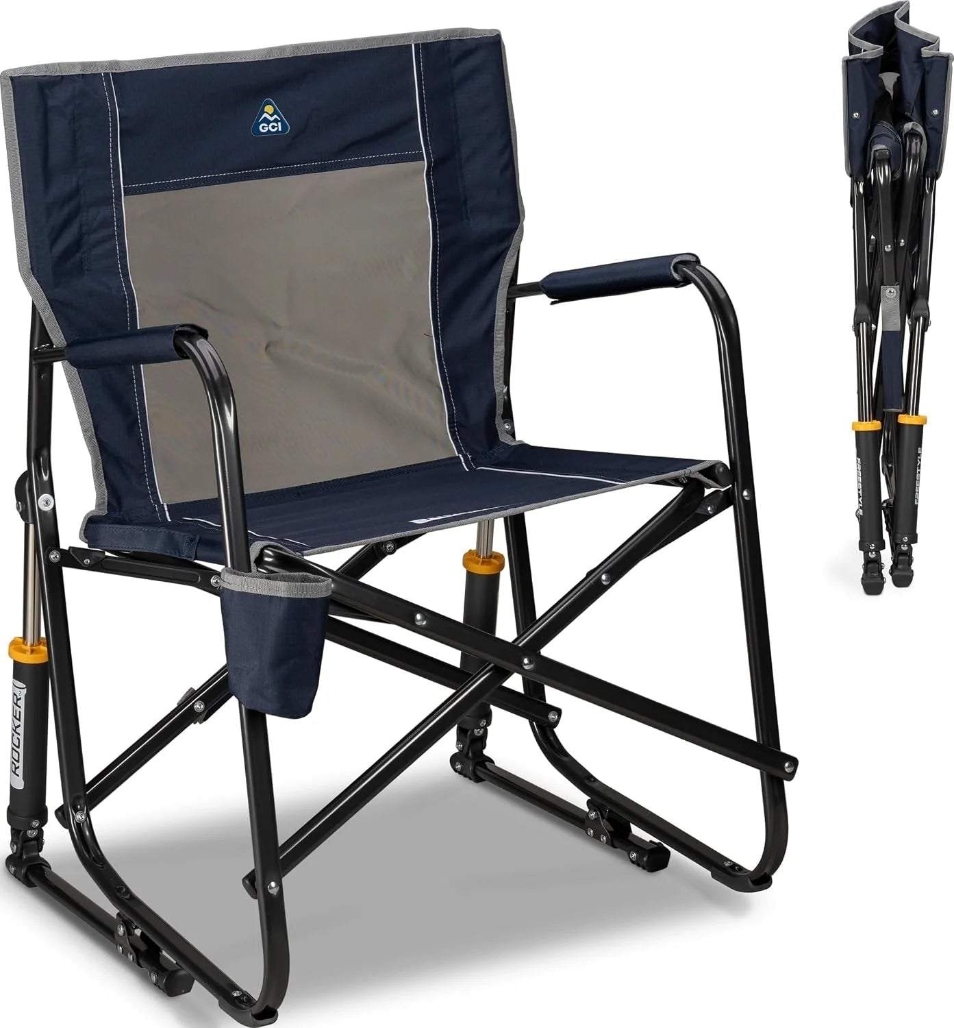 Special GCI Outdoor Freestyle Rocker Camping Chair " Cinnamon