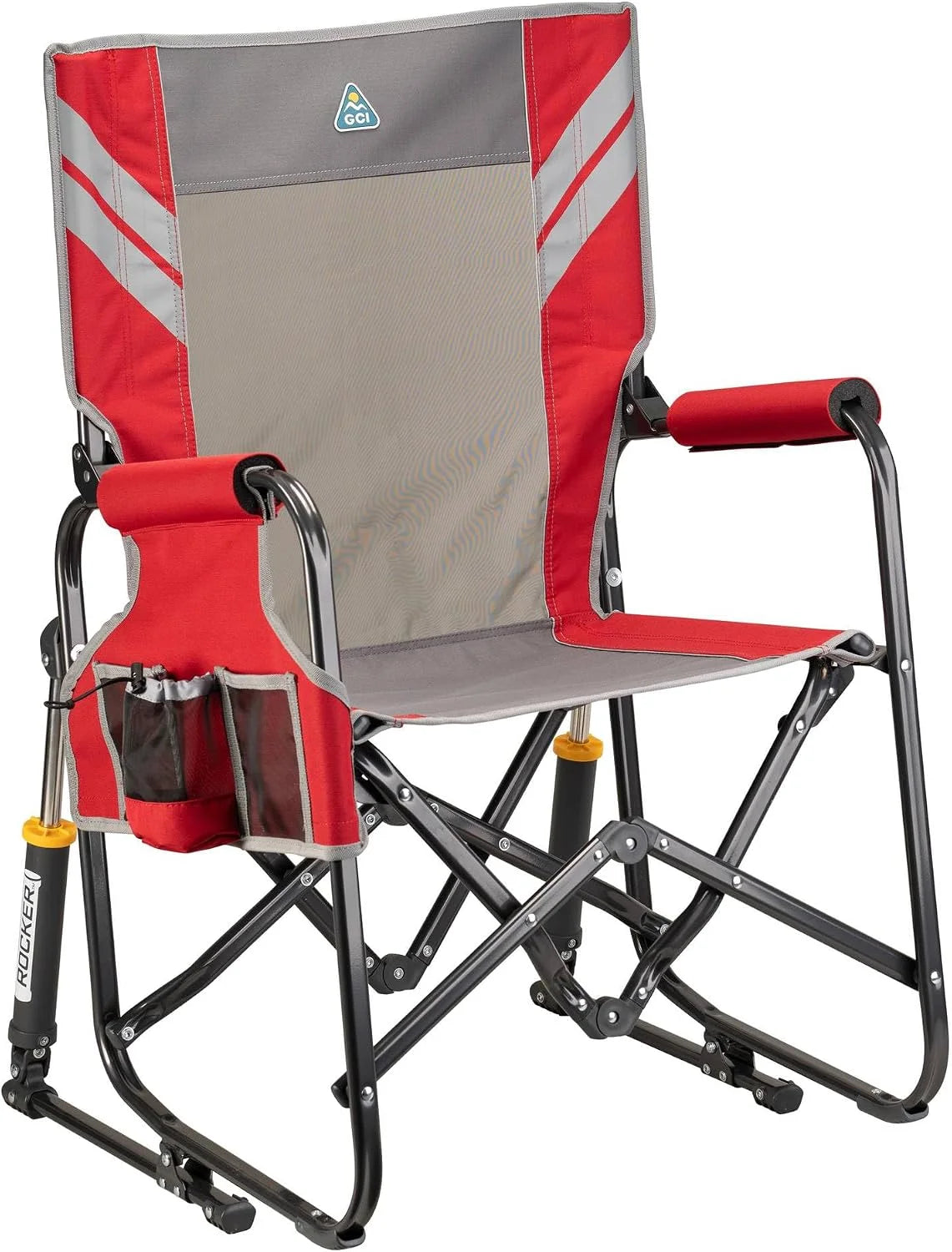 Special Outdoor Freestyle Rocker Camping Chair " Black - Image 10