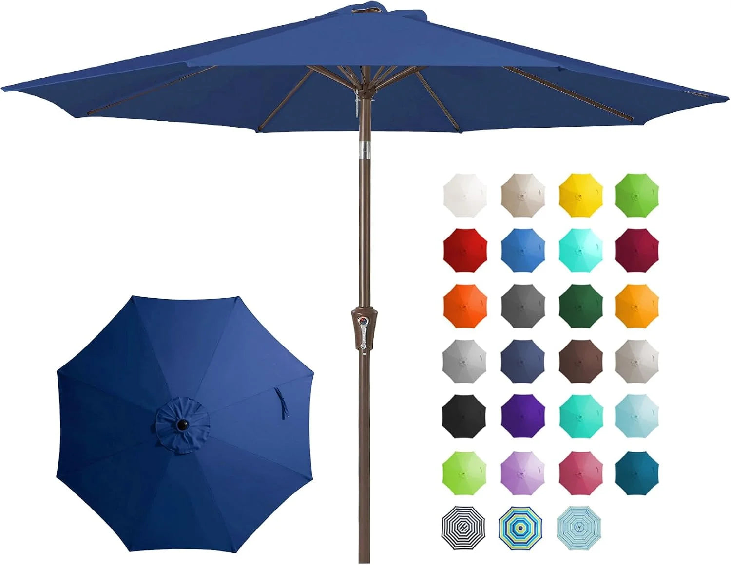 Special 9FT Outdoor Patio Umbrella, Market Umbrella, Beige