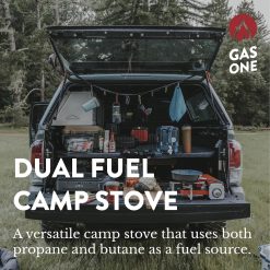 Alternative view of Special 15, 000 BTU Propane or Butane Stove Dual Fuel Stove Portable Camping Stove