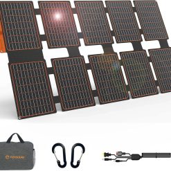Special FlexSolar 100W Portable Solar Panels Chargers with PD3.0 USB-C, QC3.0 USB-A and DC Outputs Foldable IP67 Waterproof