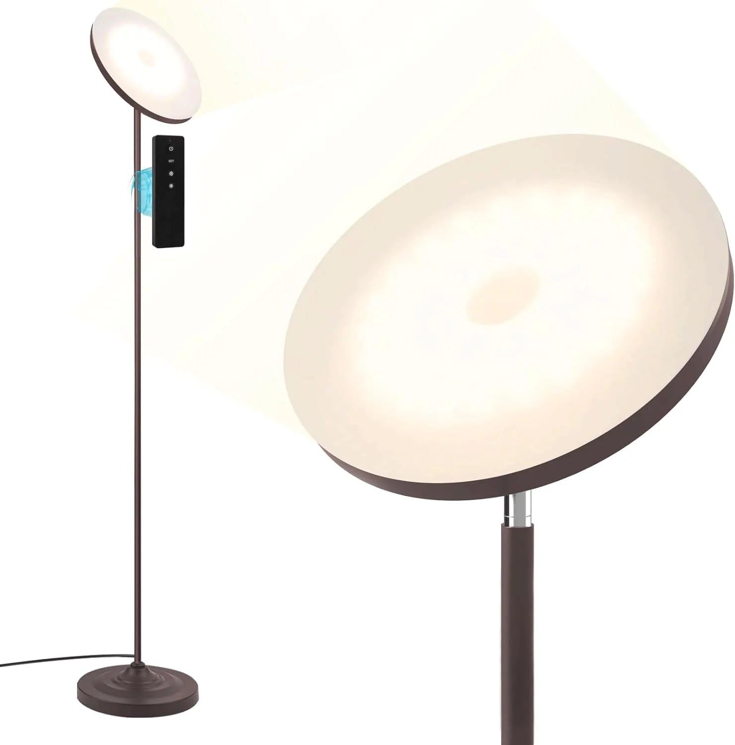 Special Upgraded Floor Lamp, Remote Control, 2600LM