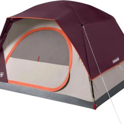 Alternative view of Special Coleman Skydome Camping Tent with 5 Minute Setup, 2/4/6/8 Person Weatherproof Tent with Rainfly & Carry Bag