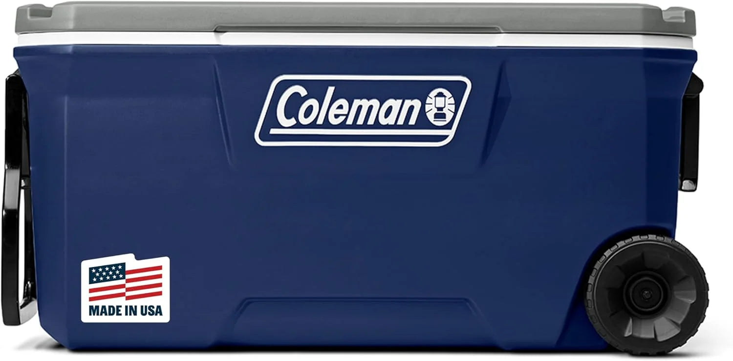Special Coleman Classic Series Insulated Portable Rolling Cooler with Wheels, Leak-Resistant Outdoor Hard Cooler Keeps Ice up to - Image 5