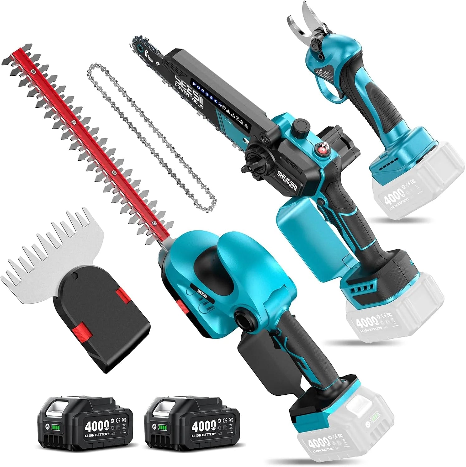 Special 6 Inch Mini Electric Chainsaw Cordless Battery Powered - Image 7