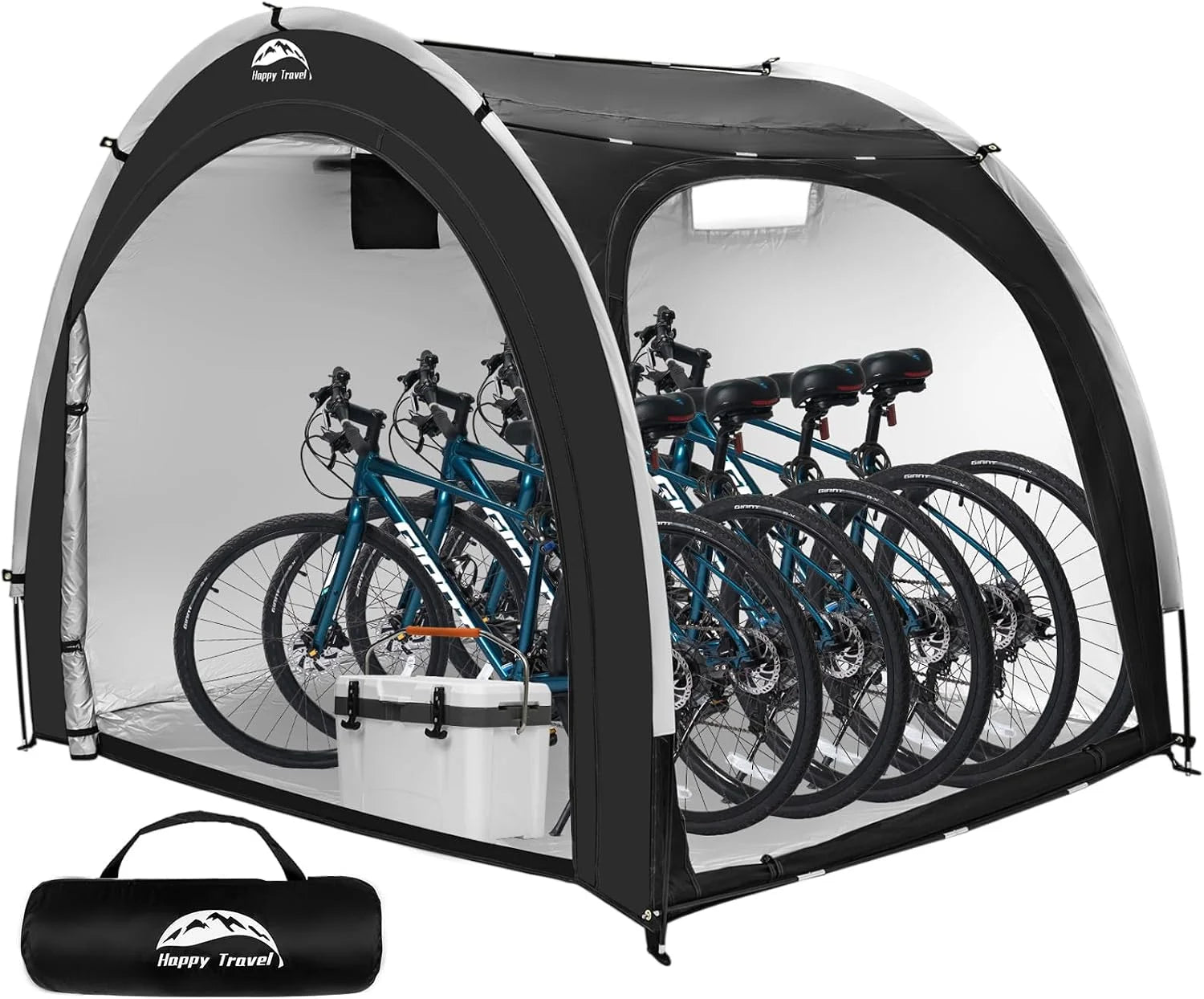Special Travel Bike Storage Shed Tent, Outdoor Portable Bicycle Storage Sheds - Image 3