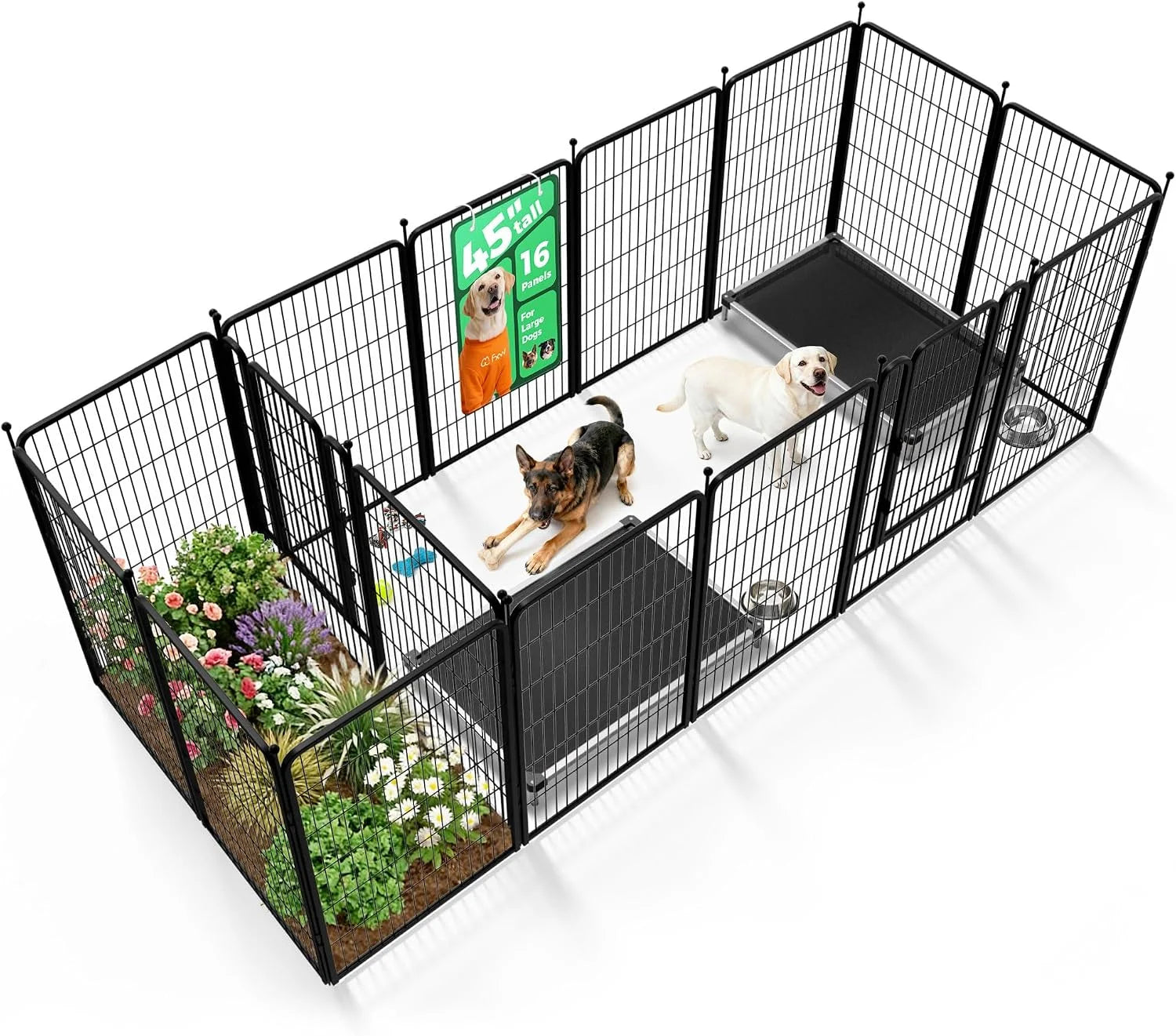 Special Rollick Dog Playpen, Indoor, 24 H, 8 Panels - Image 47