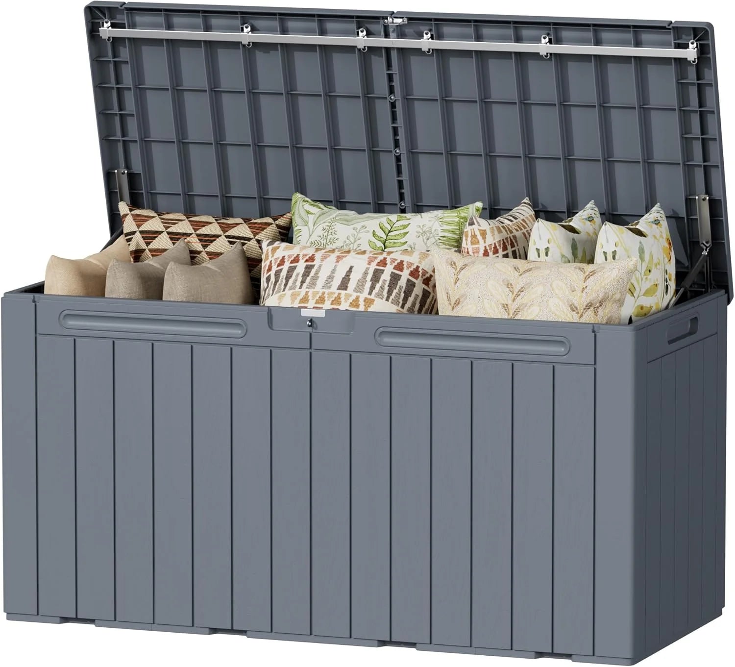 Special Devoko 100 Gallon Waterproof Resin Deck Box, Large Outdoor Storage Box - Image 7