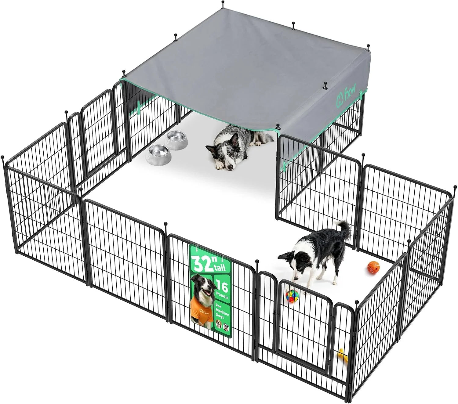 Special Rollick Dog Playpen, Indoor, 24 H, 8 Panels - Image 45