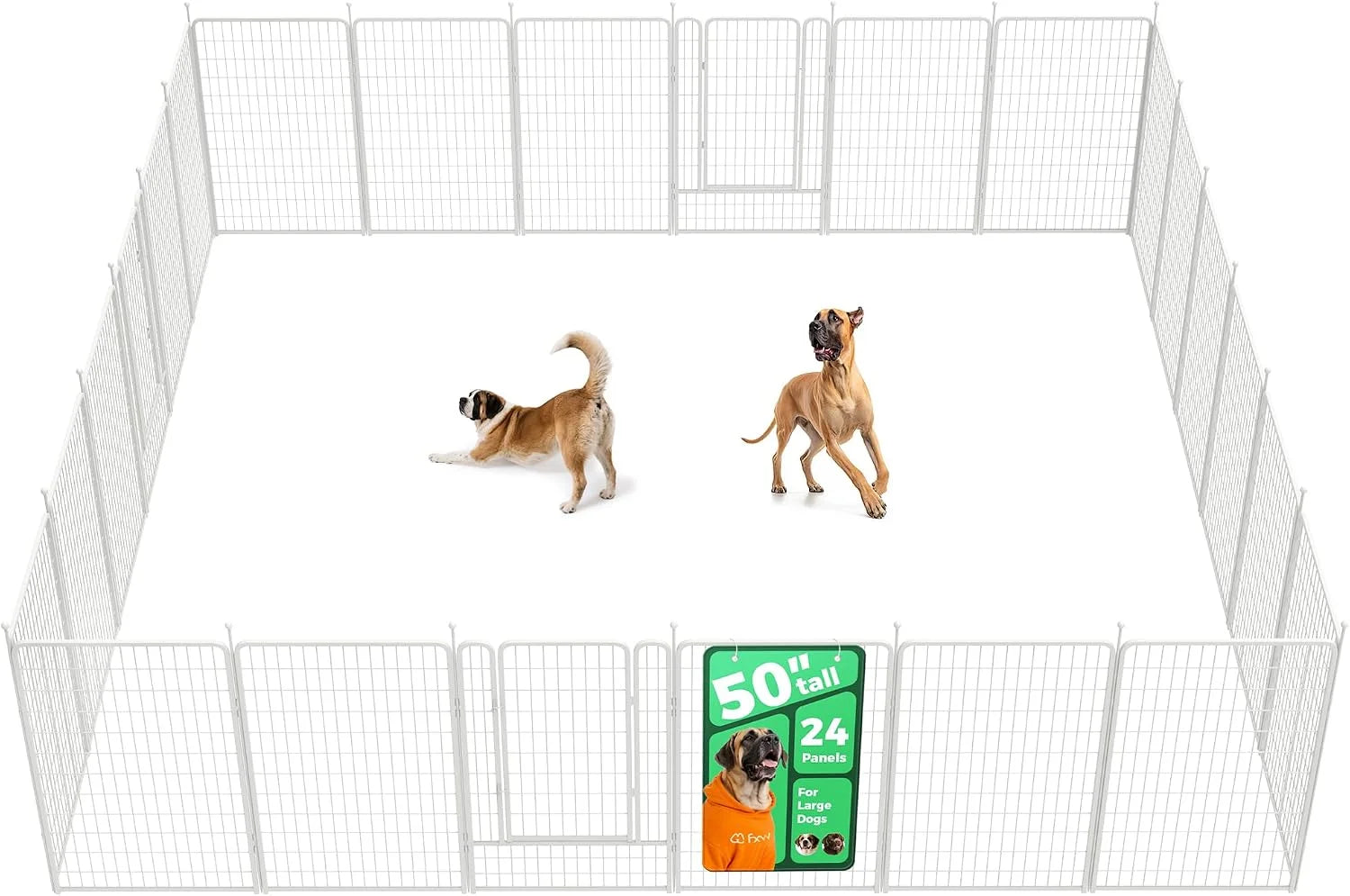Special Rollick Dog Playpen, Indoor, 24 H, 8 Panels - Image 89