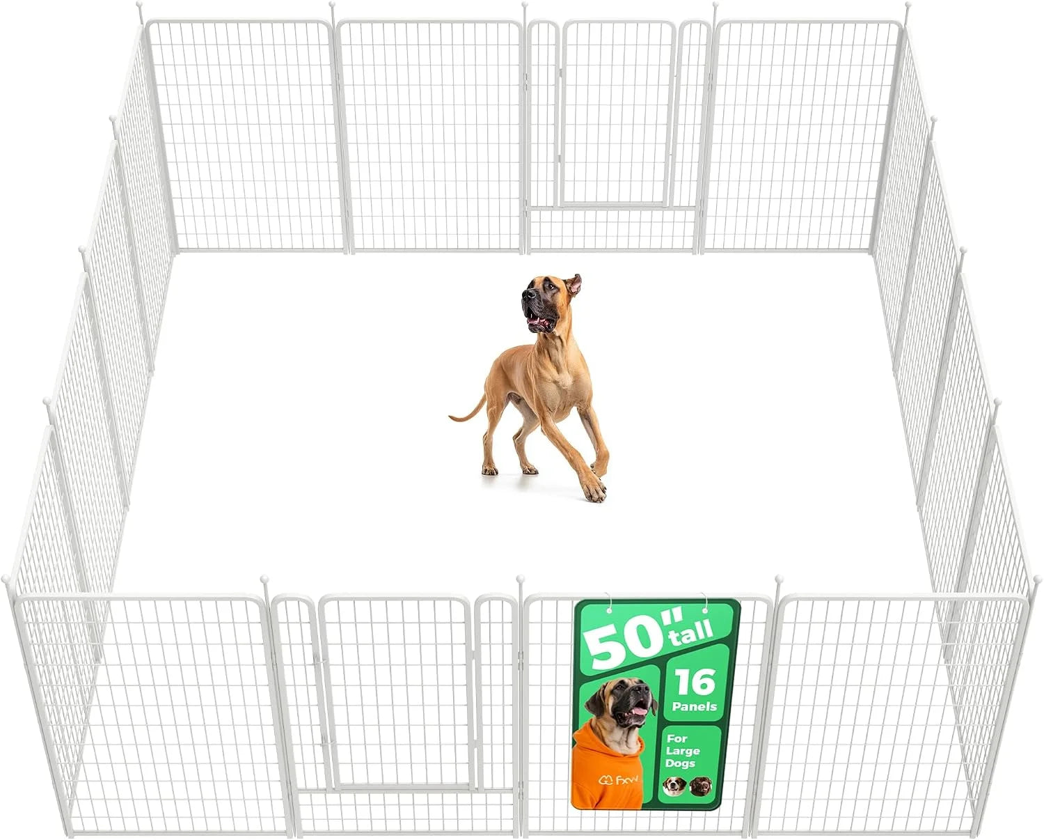 Special Rollick Dog Playpen, Indoor, 24 H, 8 Panels - Image 29