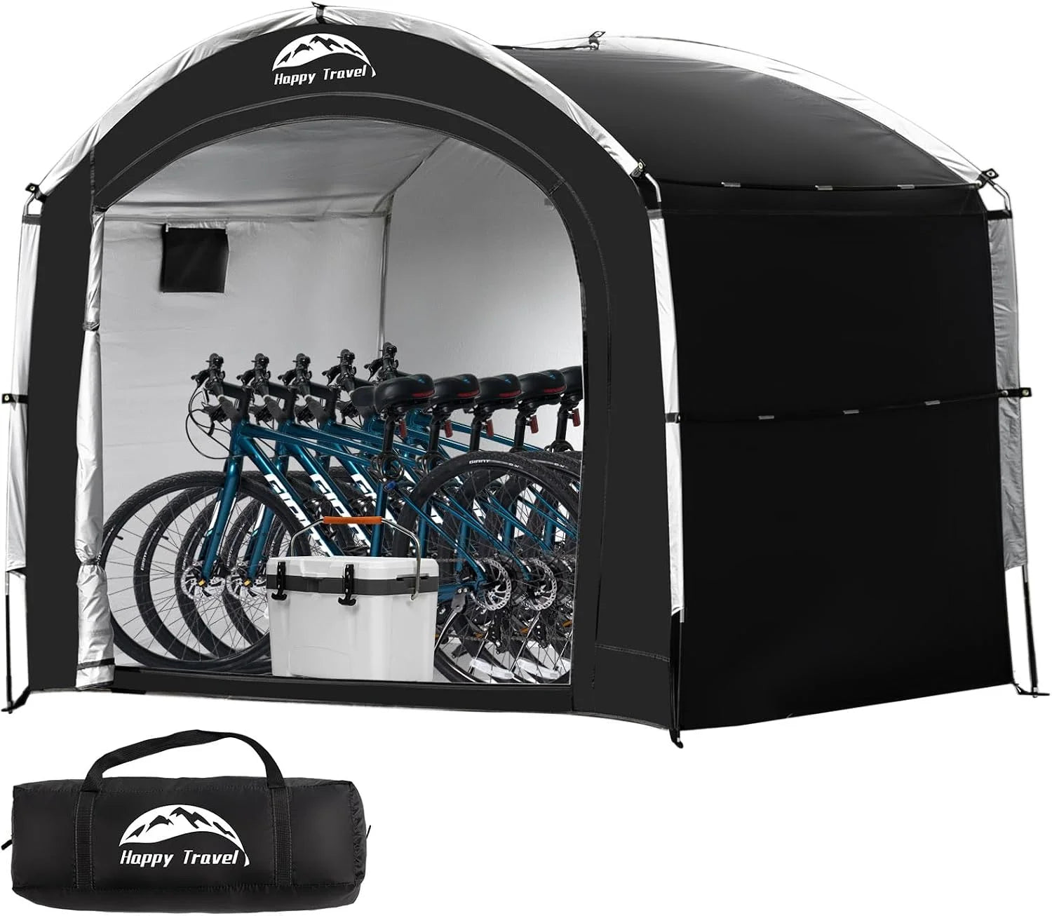 Special Travel Bike Storage Shed Tent, Outdoor Portable Bicycle Storage Sheds - Image 2