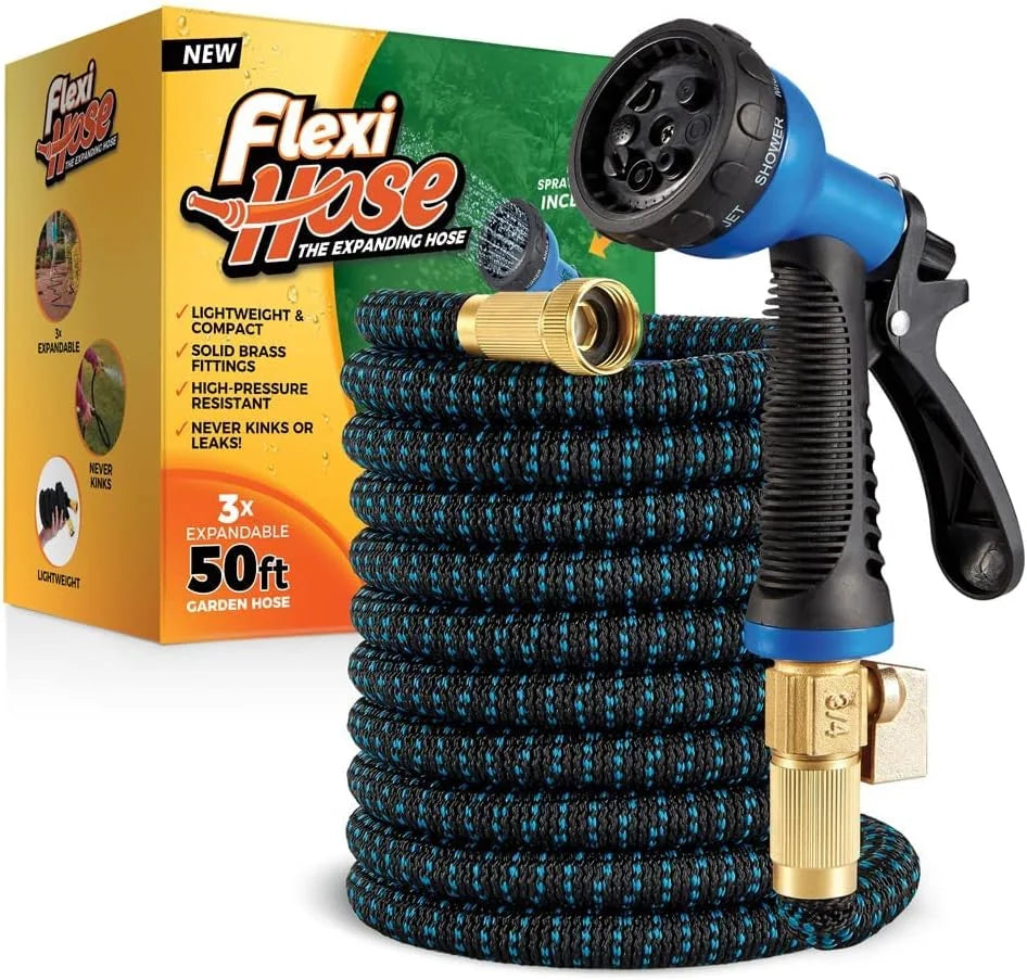 Special Hose Expandable Garden Hose with 8 Function Nozzle, 100FT, Lightweight Retractable Garden Hose - Image 3