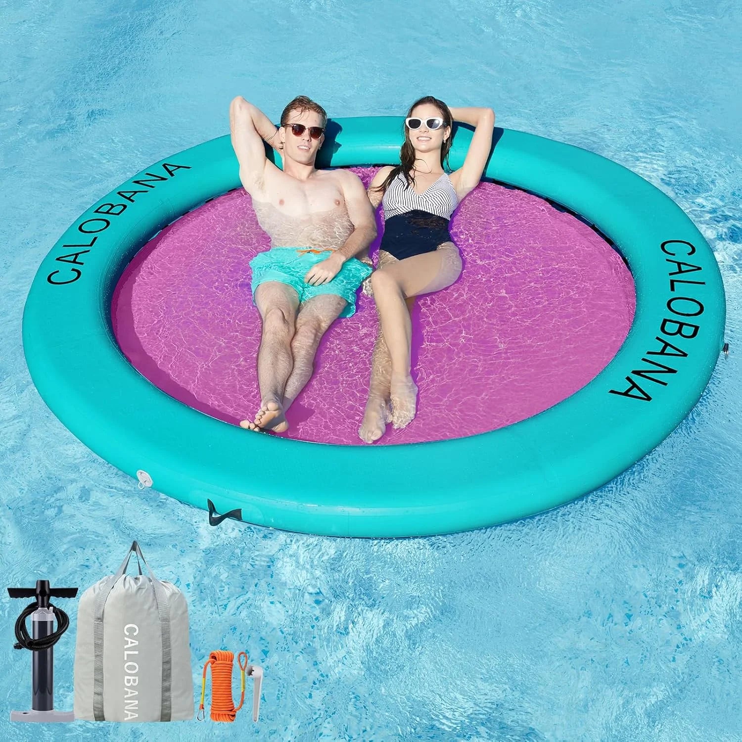 Special Inflatable Water Hammock for Adults Lake Party Multi Person - Image 5