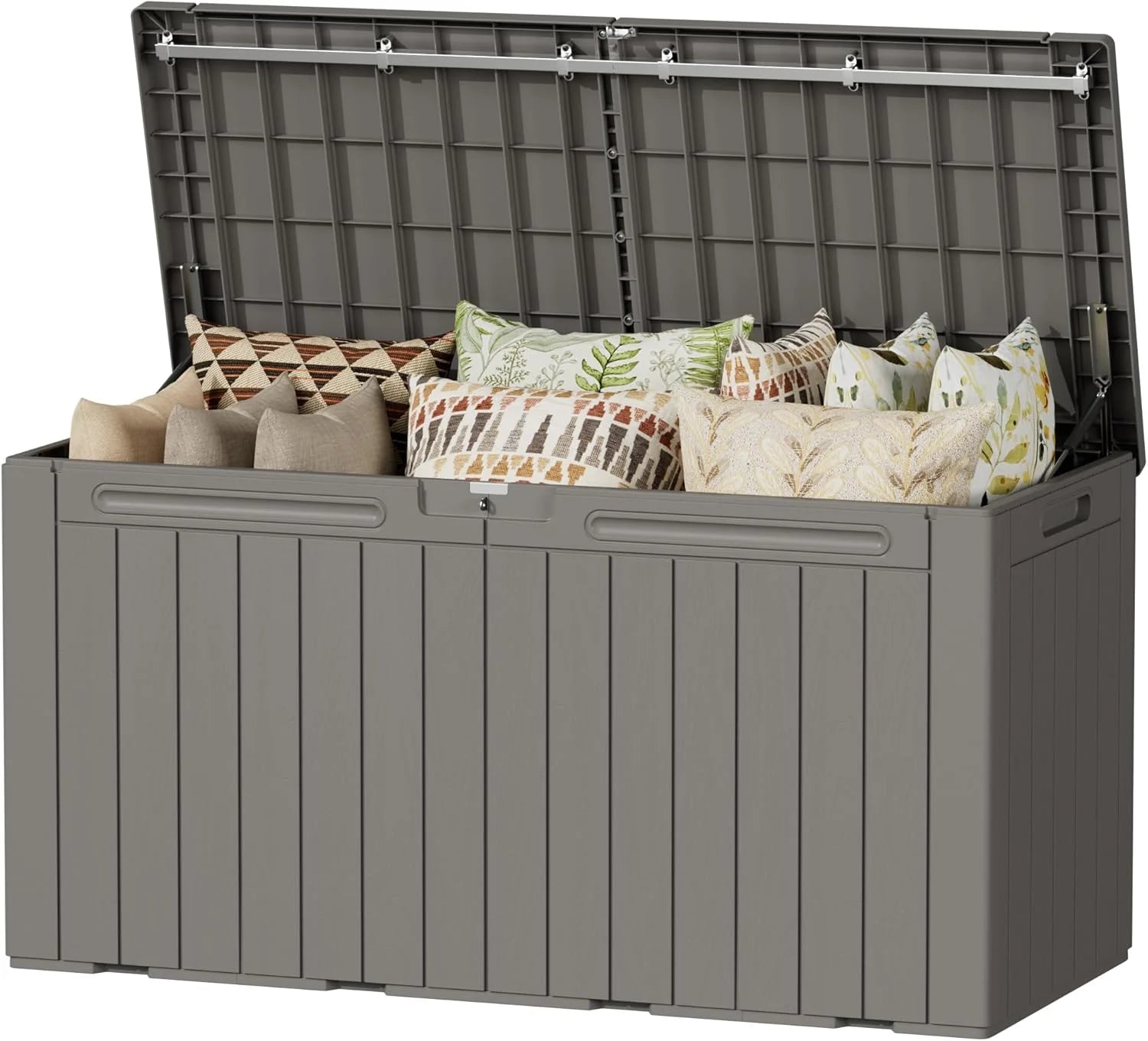 Special Devoko 100 Gallon Waterproof Resin Deck Box, Large Outdoor Storage Box - Image 16