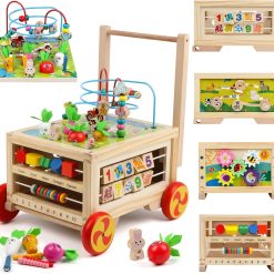 Special Activity Cube 7-in-1 Montessori Toy Multipurpose Educational Learning Toy for 1+ Year Old Baby Toddler Kid Boy – For Home Projects