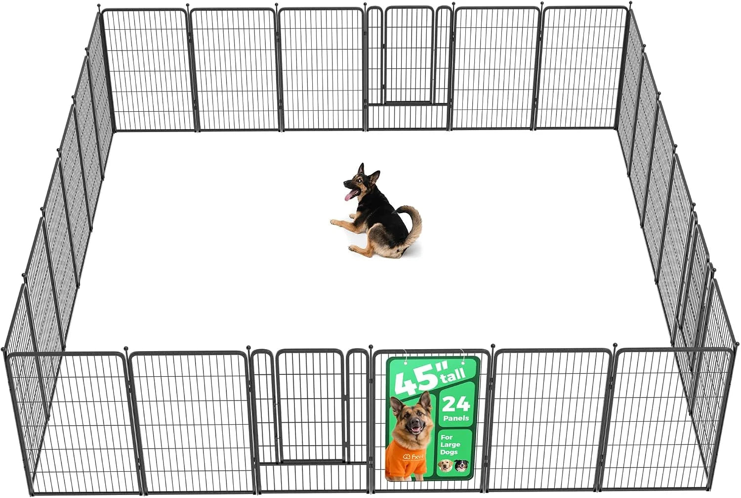 Special Rollick Dog Playpen, Indoor, 24 H, 8 Panels - Image 28