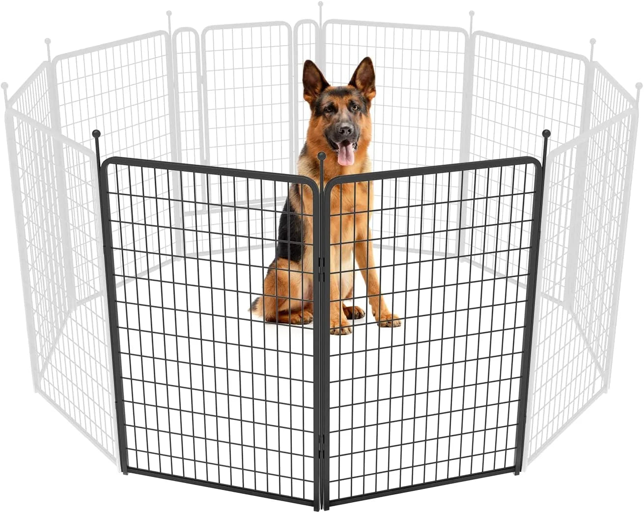 Special Rollick Dog Playpen, Indoor, 24 H, 8 Panels - Image 92