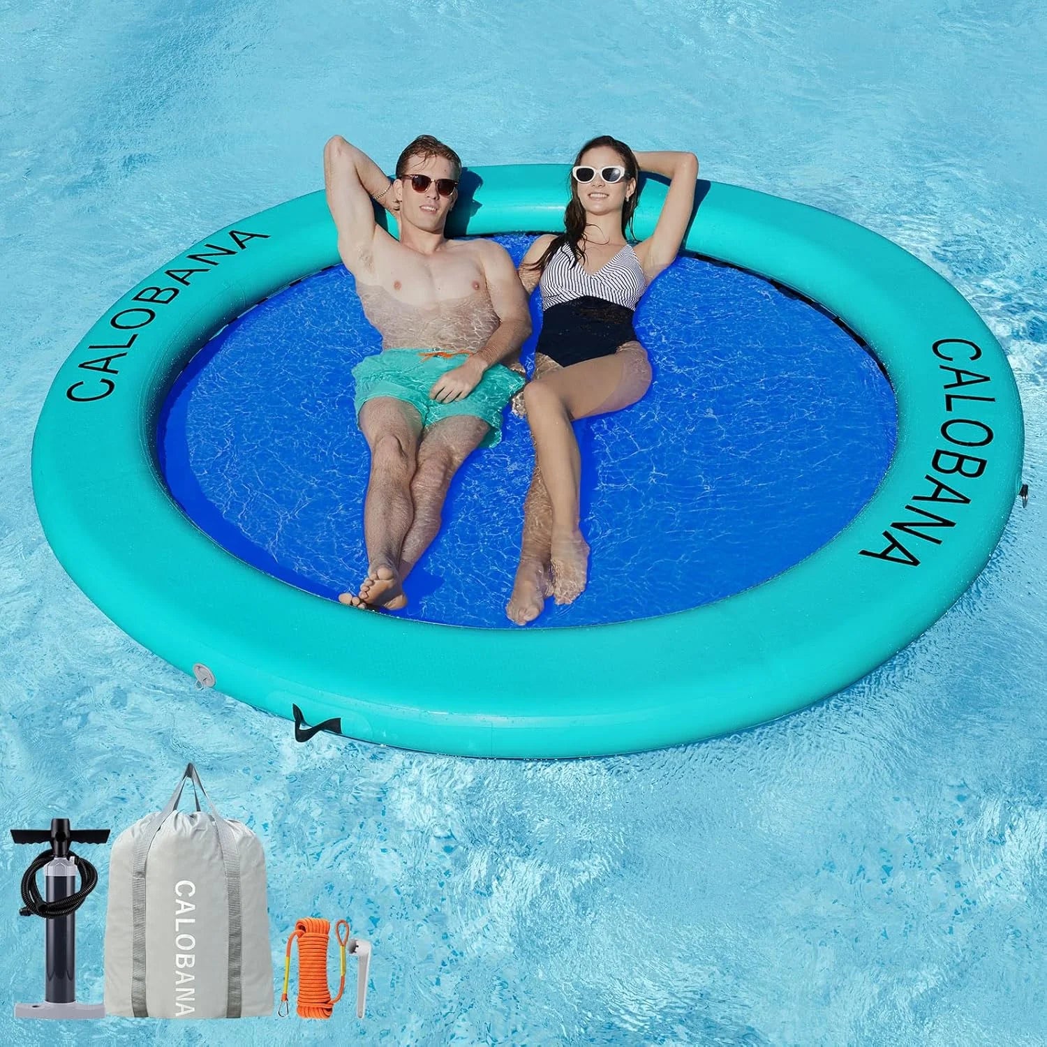Special Inflatable Water Hammock for Adults Lake Party Multi Person - Image 9
