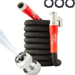 Special Hose 100 FT Silver Bullet 2.0 Expandable Garden Hose w/Turbo Shot Nozzle, AS SEEN ON TV