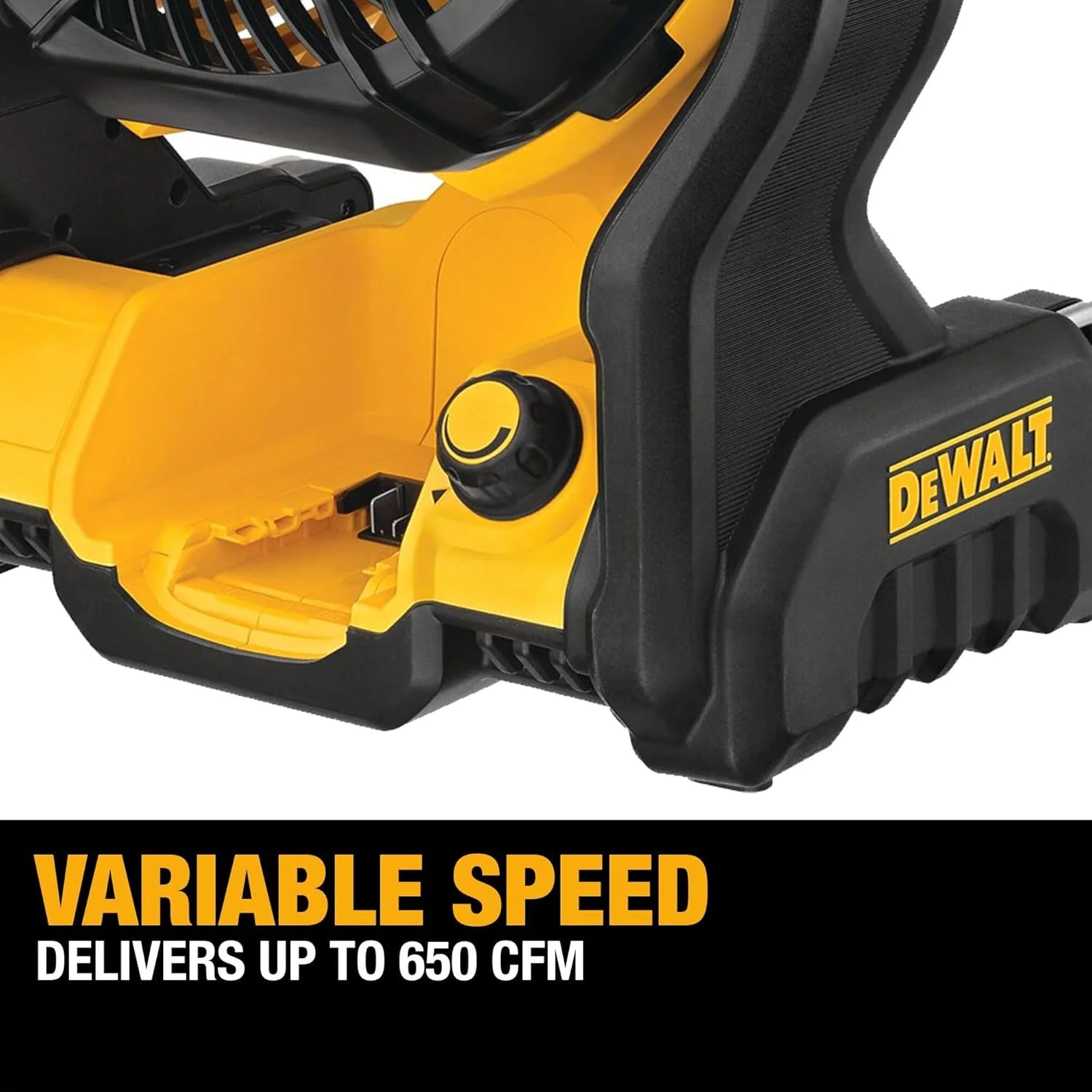 Special 20V MAX Portable Fan, Battery Powered Rechargeable Cordless Shop Fan, Up to 4.5 Hrs Runtime, 650 CFM - Image 5