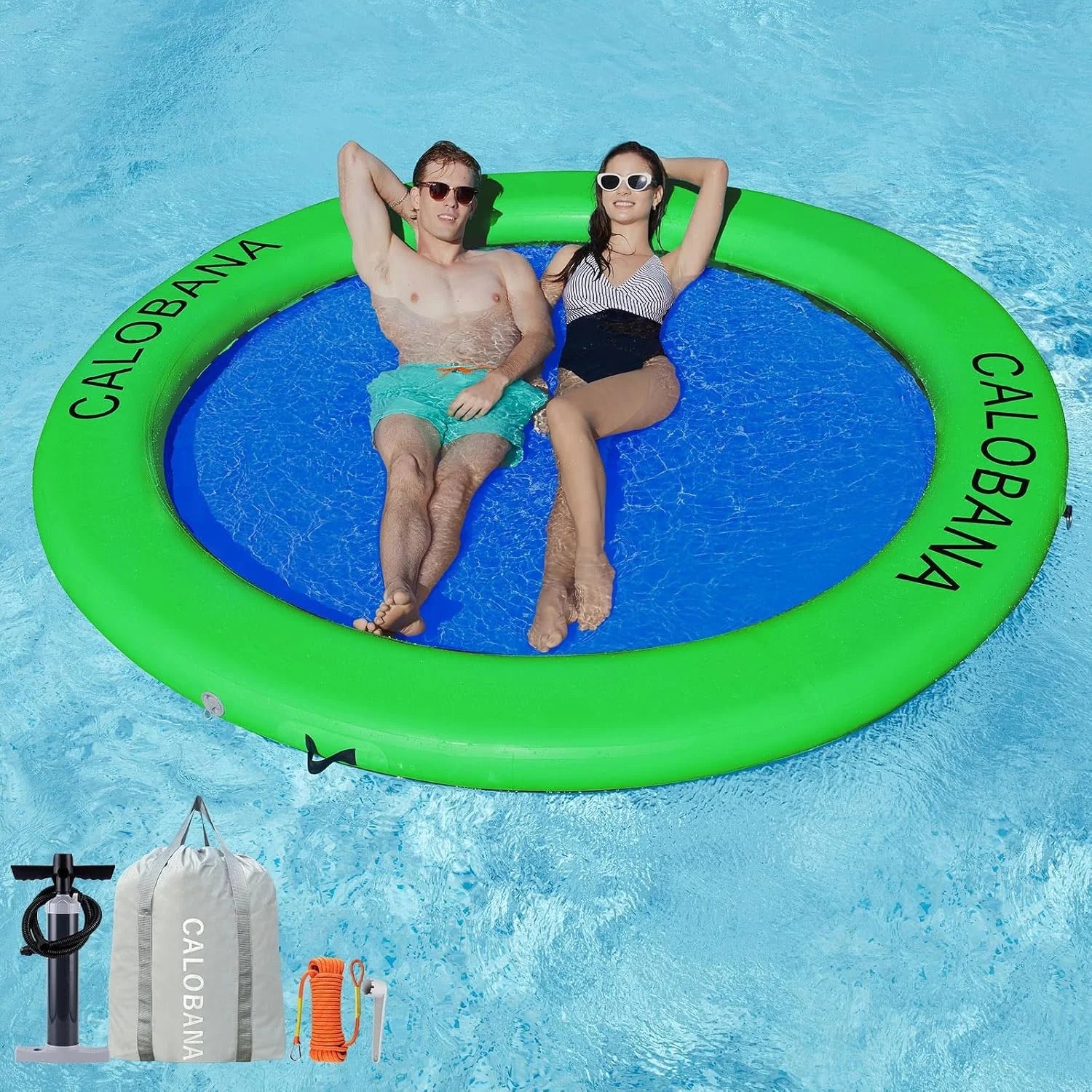 Special Inflatable Water Hammock for Adults Lake Party Multi Person - Image 13