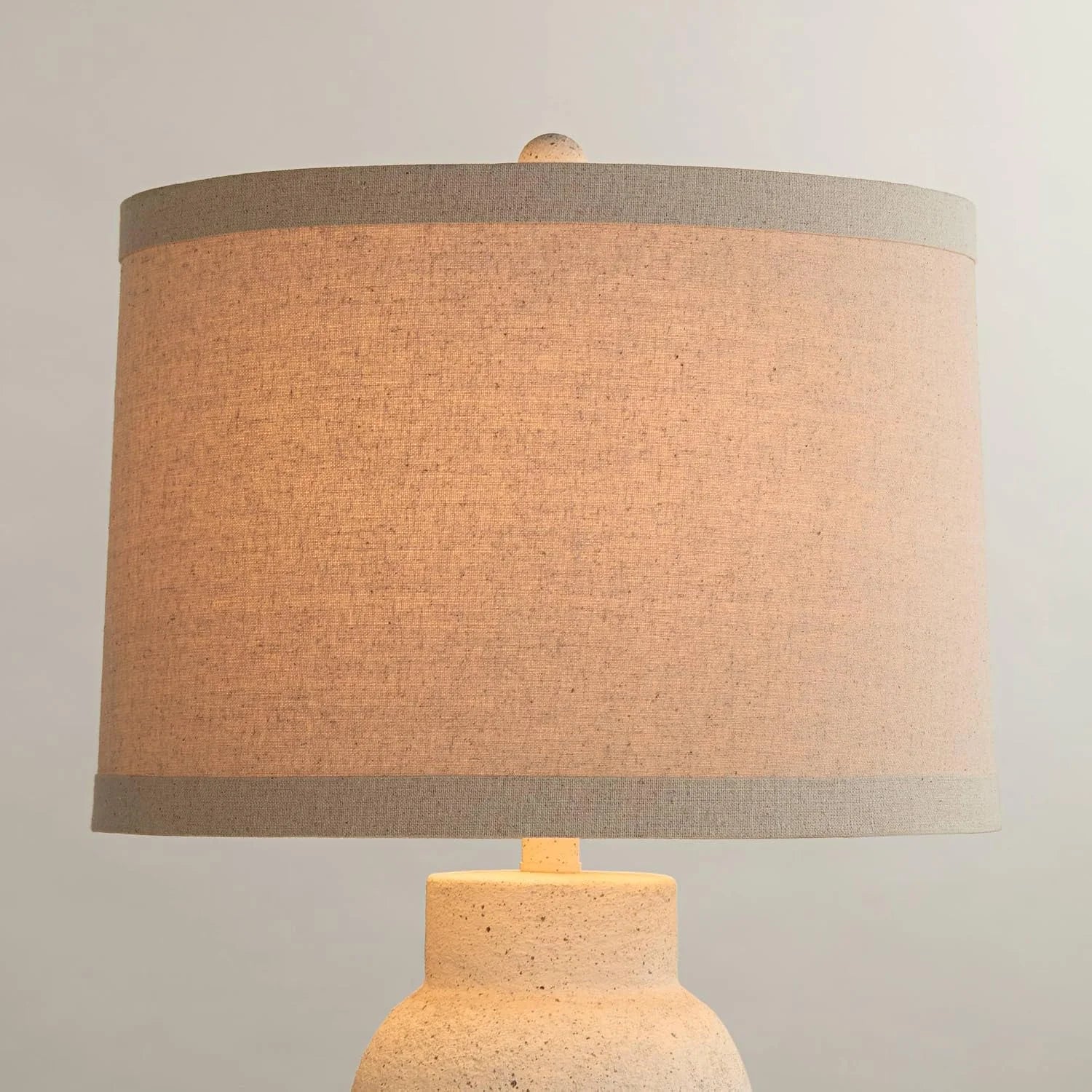Special With Silver Circles Large Drum Lamp Shade (Pre-Assembled) 15 Top x 16 Bottom x 11 High (Spider) Replacement - Image 4