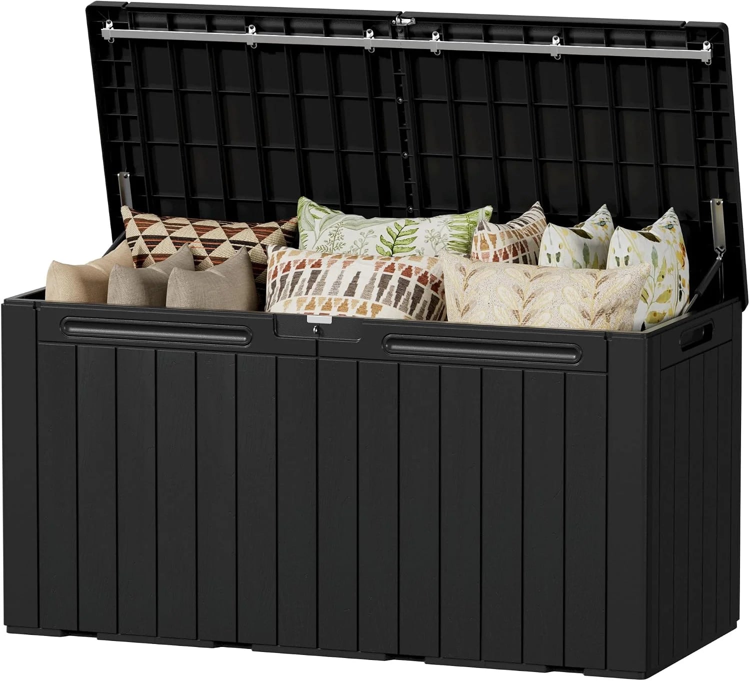 Special Devoko 100 Gallon Waterproof Resin Deck Box, Large Outdoor Storage Box - Image 6