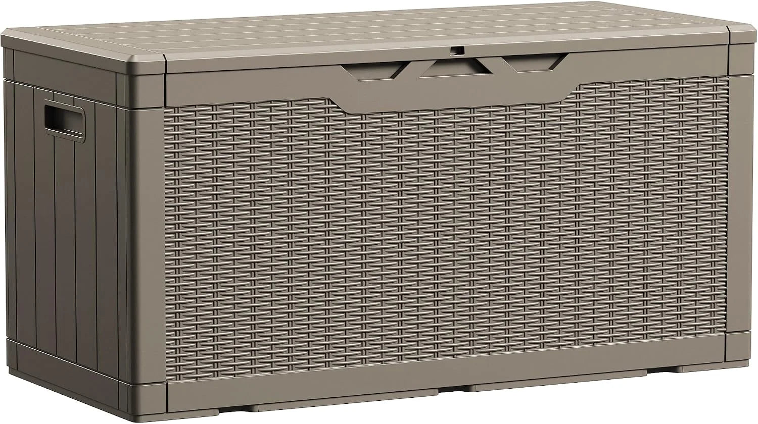 Special Devoko 100 Gallon Waterproof Resin Deck Box, Large Outdoor Storage Box - Image 3