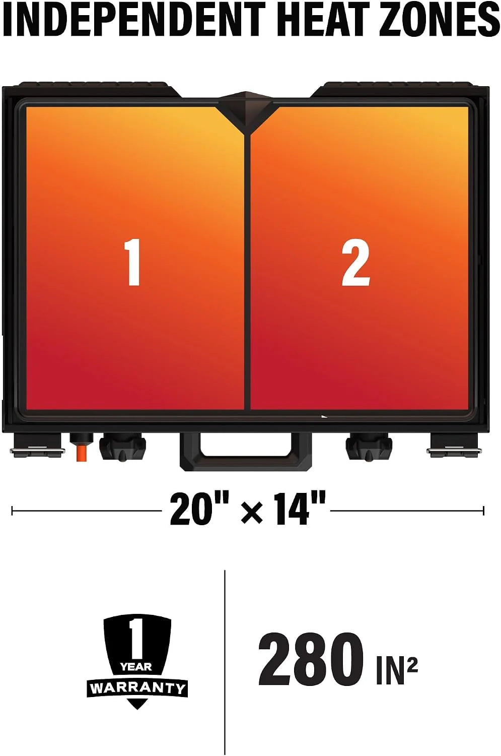 Special 2363 20 x 14 Camping Griddle - Image 6