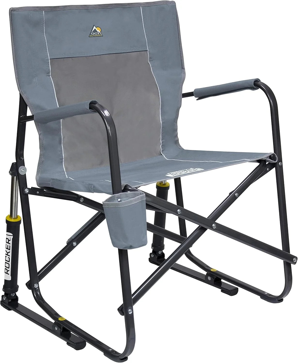 Special Outdoor Freestyle Rocker Camping Chair " Black - Image 17
