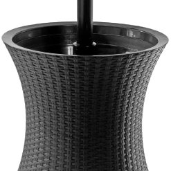 Alternative view of Special Keter Pacific Cool Bar Outdoor Patio Furniture and Hot Tub Side Table with 7.5 Gallon Beer and Wine Cooler