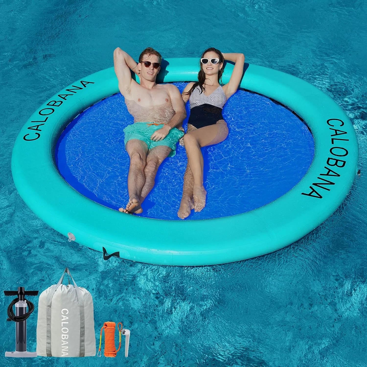 Special Inflatable Water Hammock for Adults Lake Party Multi Person - Image 14