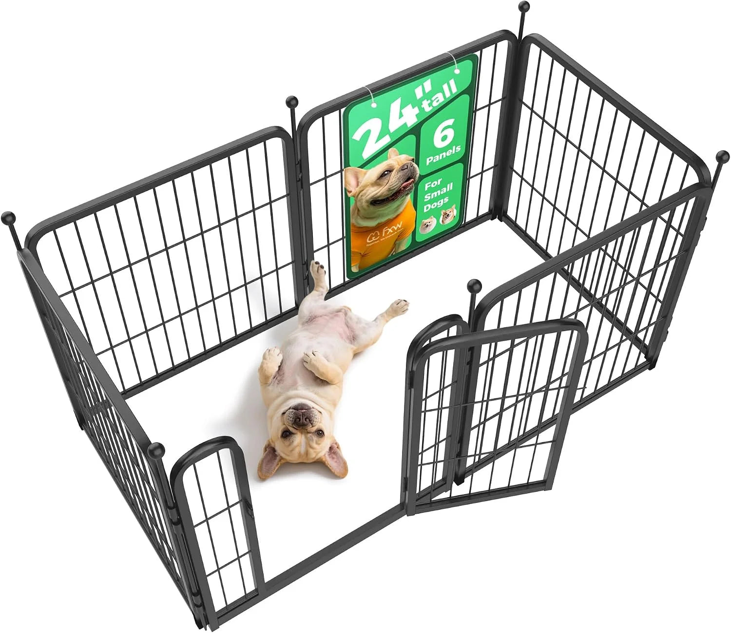 Special Rollick Dog Playpen, Indoor, 24 H, 8 Panels - Image 67