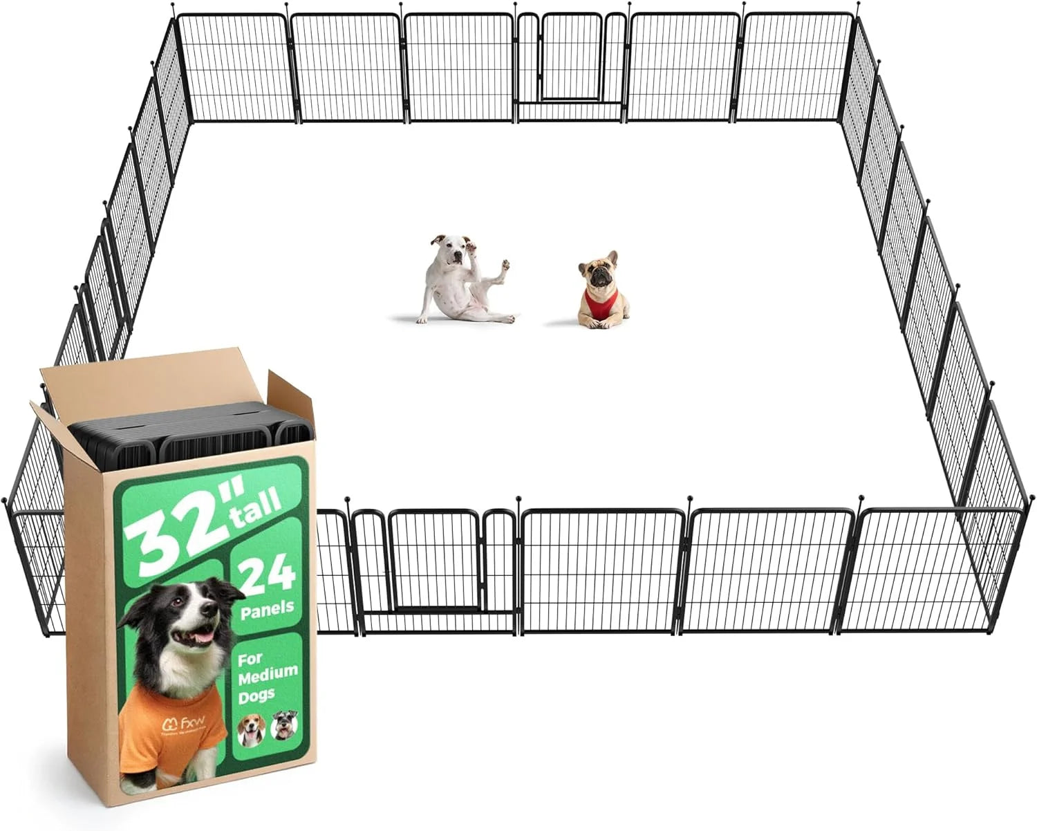 Special Rollick Dog Playpen, Indoor, 24 H, 8 Panels - Image 17