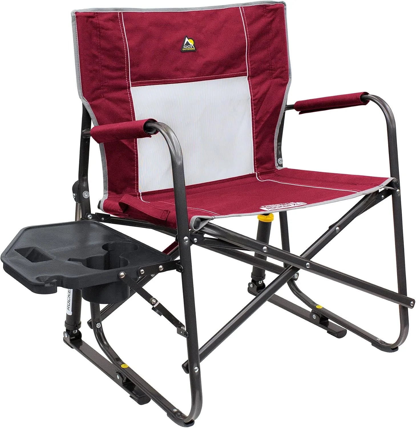 Special Outdoor Freestyle Rocker Camping Chair " Black - Image 14