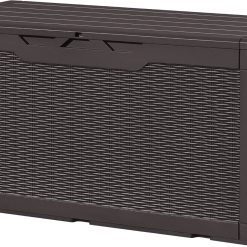 Special 78 Gallon Deck Box, Waterproof Resin Outdoor Storage Box