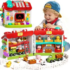 Alternative view of Special Upgraded Farm Animals for Toddlers 1-3, Multi-Module Educational TV " For Home Projects