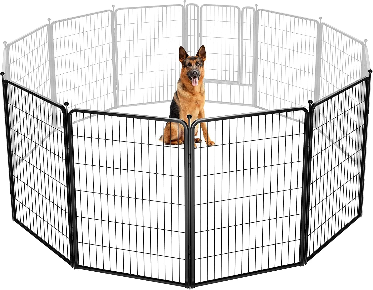 Special Rollick Dog Playpen, Indoor, 24 H, 8 Panels - Image 59