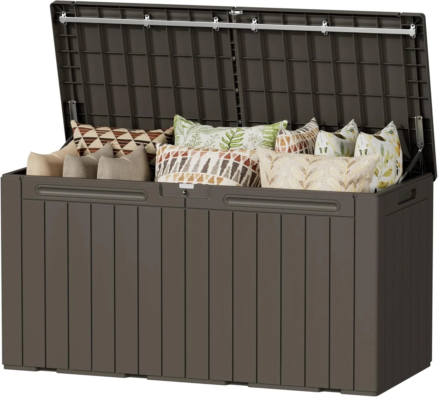 Special Devoko 100 Gallon Waterproof Resin Deck Box, Large Outdoor Storage Box - Image 15