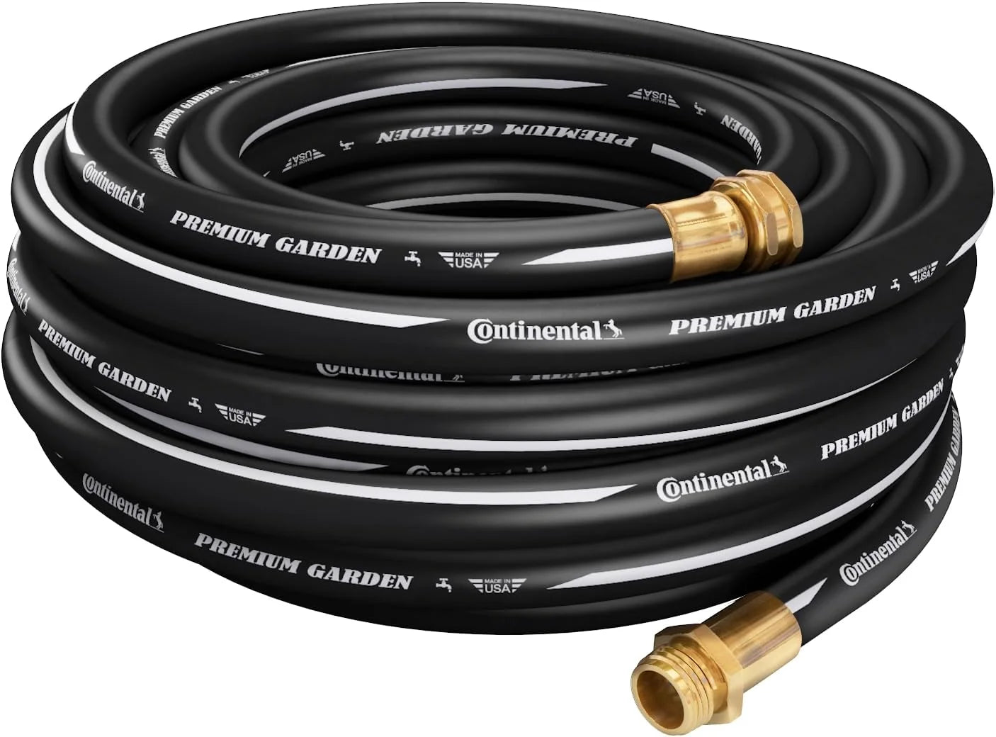 Special Continental Premium Garden Black Heavy Duty Cold Water Garden Hose, 5/8in Inside Diameter x 100ft Length - Image 5