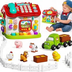 Special Upgraded Farm Animals for Toddlers 1-3, Multi-Module Educational TV " For Home Projects