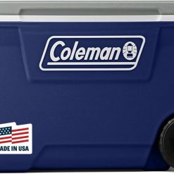 Special Coleman Classic Series Insulated Portable Rolling Cooler with Wheels
