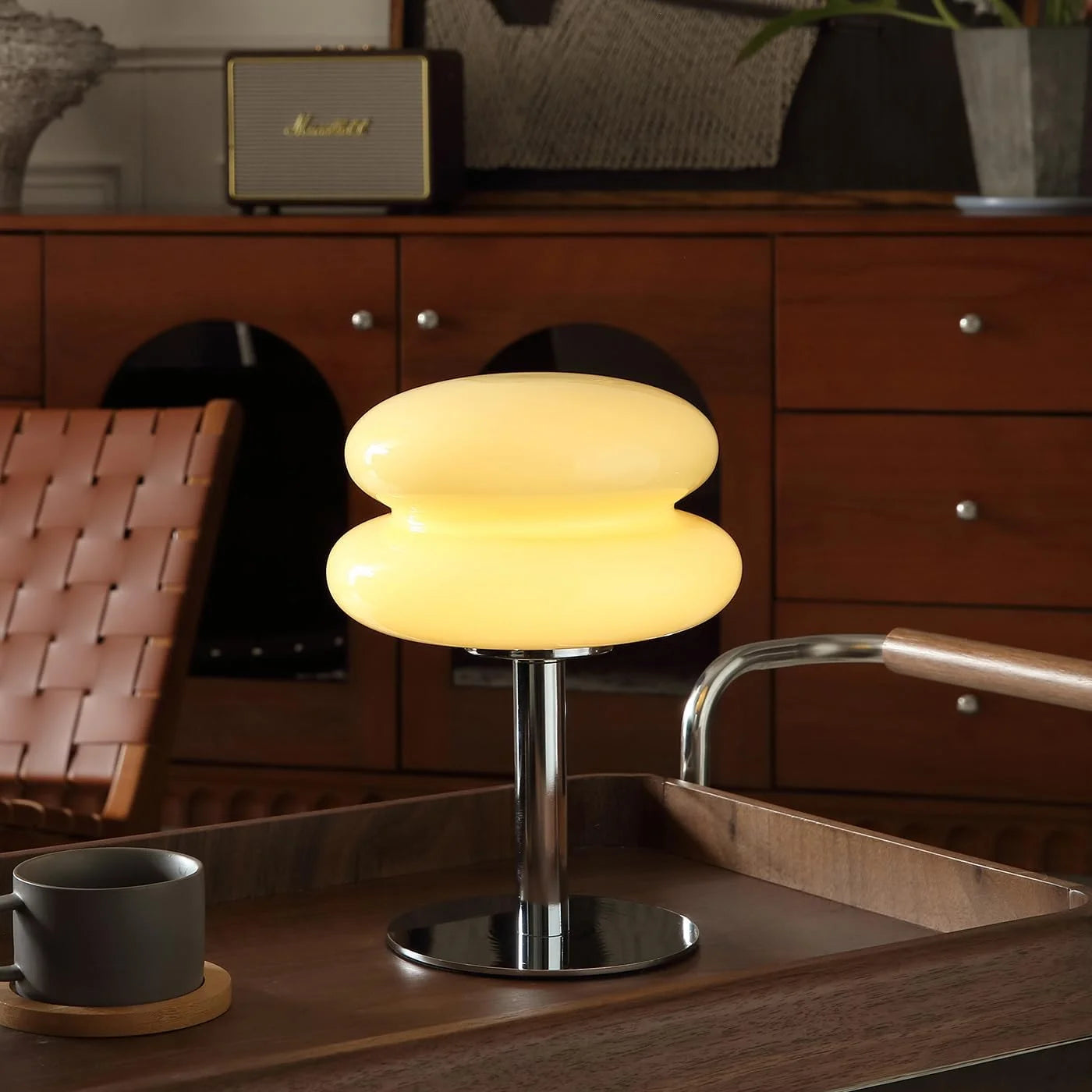 Special Mushroom Lamp Table Lamp for Night Stands, Dimmable, Mid Century Modern Desk Lamps for Bedroom - Image 4