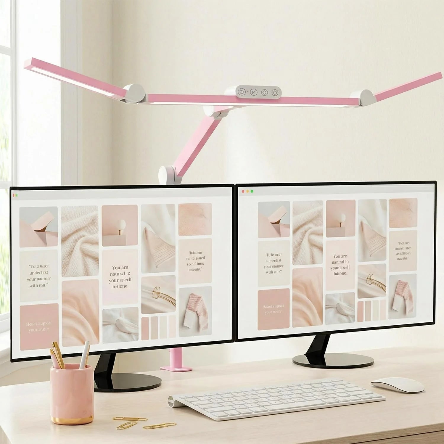 Special Micomlan Led Desk Lamp with Clamp, Dimmable